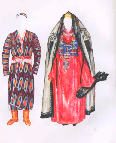 The History of the Tajik Costume: An Interview with Guzel Maitdinova ...