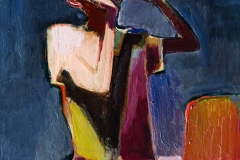 Bahtiyar Tabiev (1940-1999). The thirst. 1992 year. Oil on canvas, 65х85